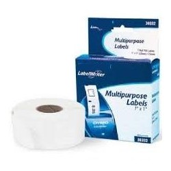 White 25mmX13mm 1000psc for DYMO Labelwriter 400-S0722530